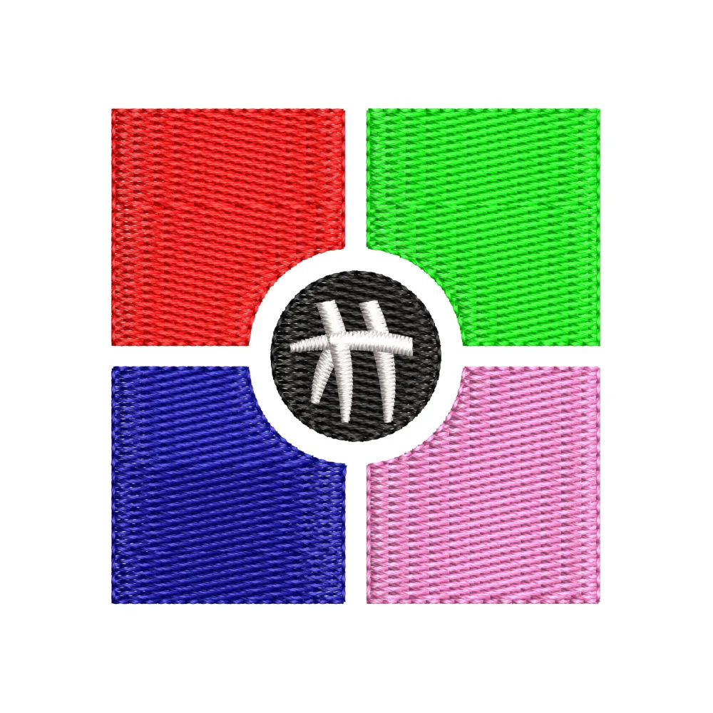 Multi Center Embroidery Design