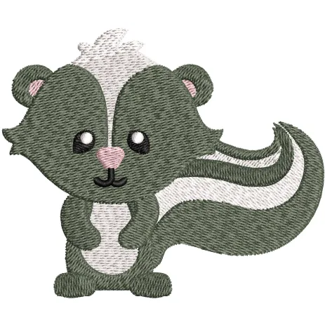 Squirrel Embroidery Design
