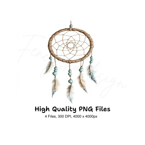 Dream Catcher Clipart Bundle