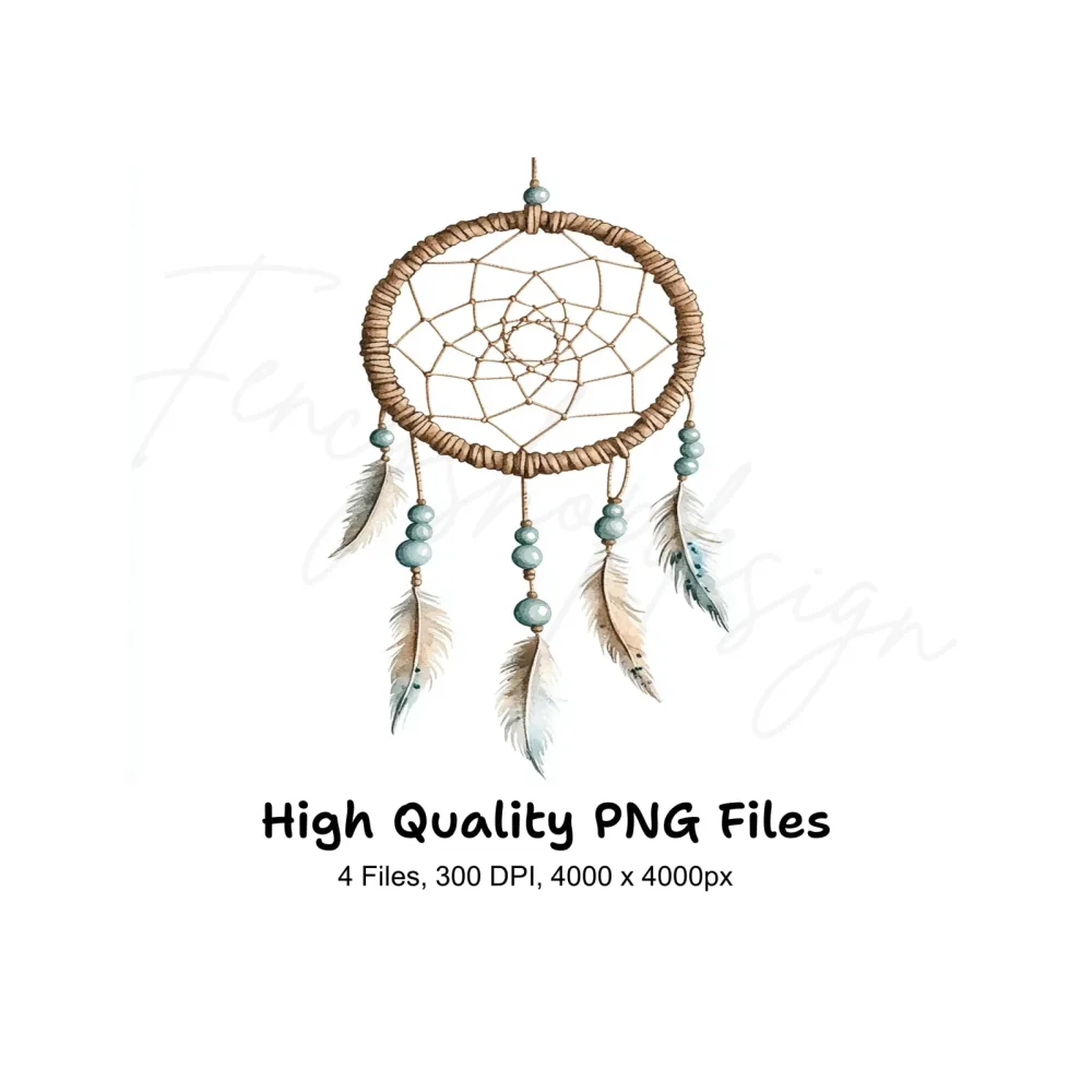 Dream Catcher Clipart Bundle