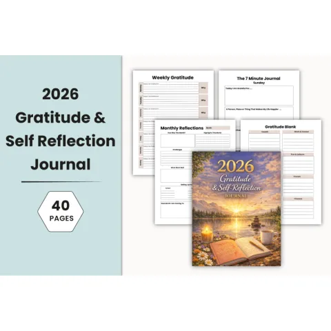 Gratitude Self-Reflection Journal