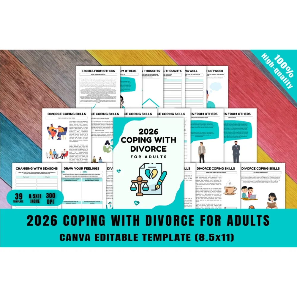 Coping With Divorce: Adult Planner