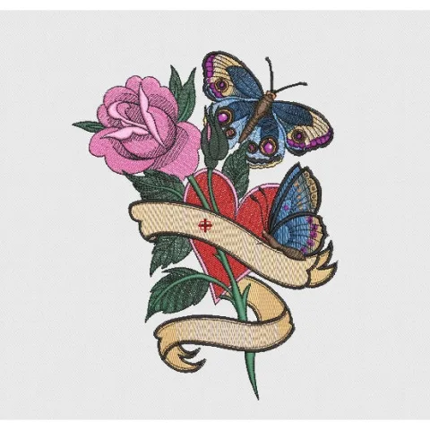 Flower Embroidery Design