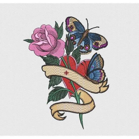 Flower Embroidery Design