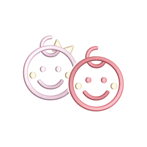 Imojis Embroidery Design
