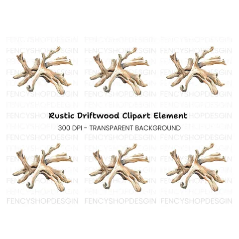 Driftwood Clipart Bundle