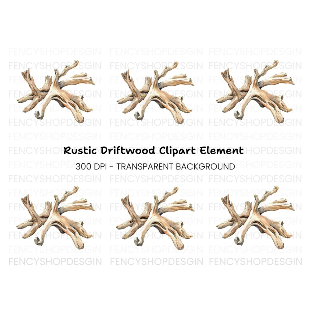 Driftwood Clipart Bundle