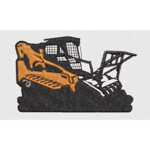 Tractor Embroidery Design