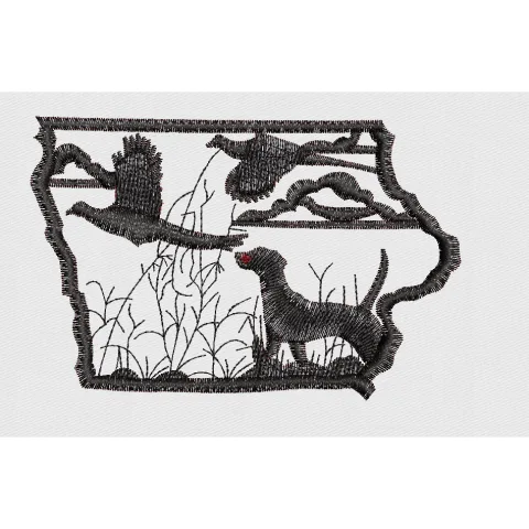 Forest Embroidery Design