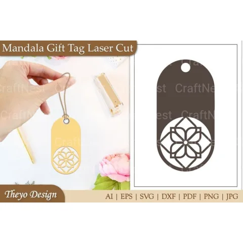 Laser Cut Tags SVG Bundle