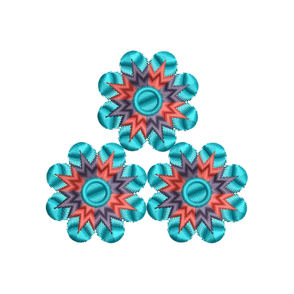 Sun Art Embroidery Design