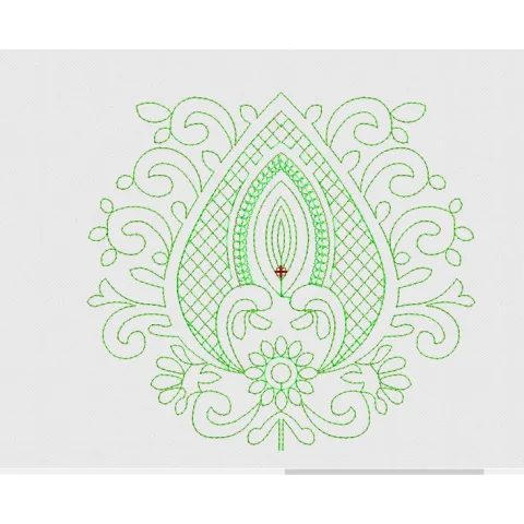 Flower Embroidery Design