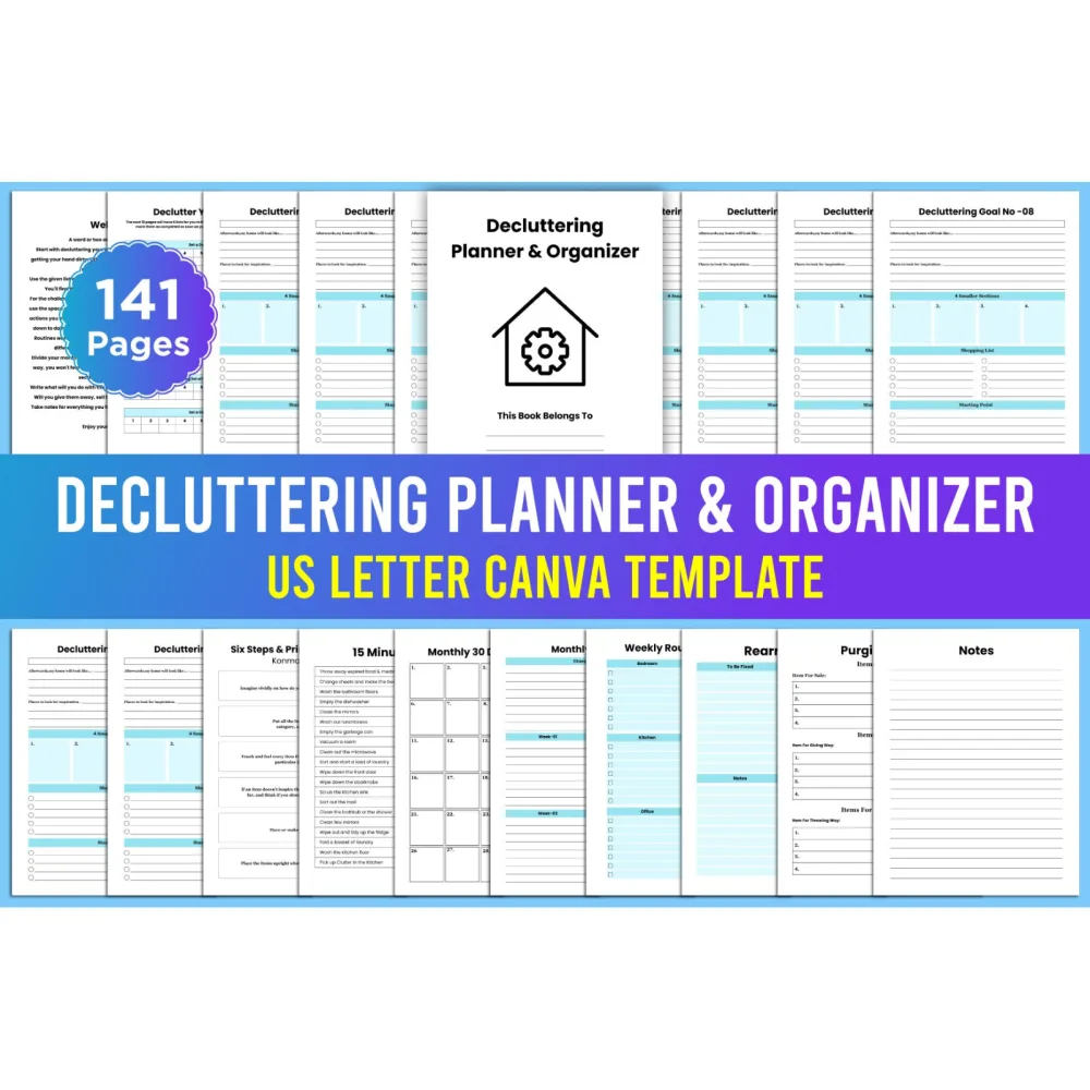 Decluttering Planner