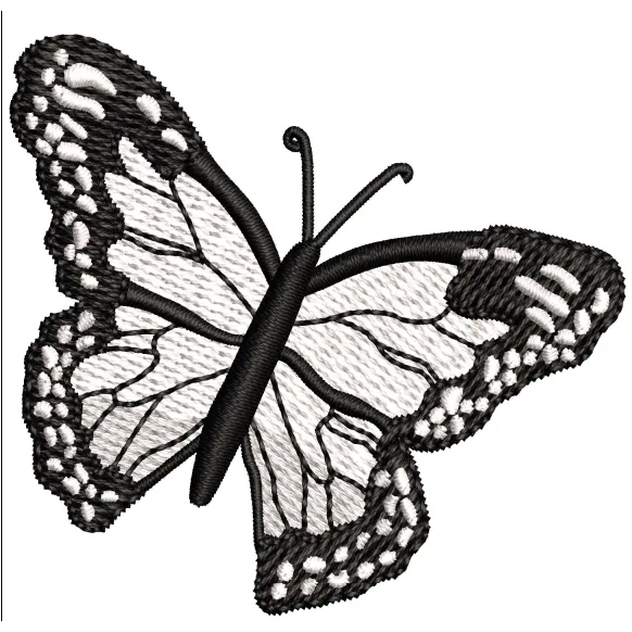 Butterfly Embroidery Design