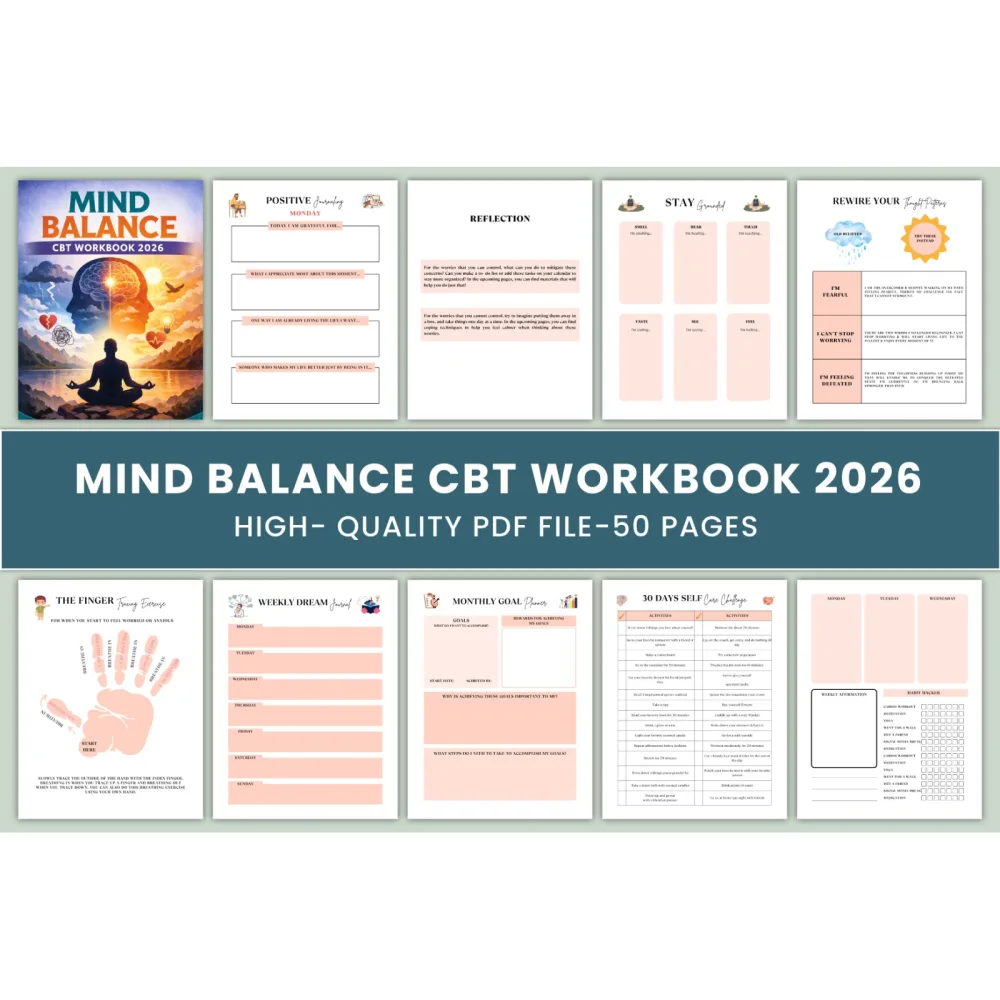 Mind Balance CBT Book