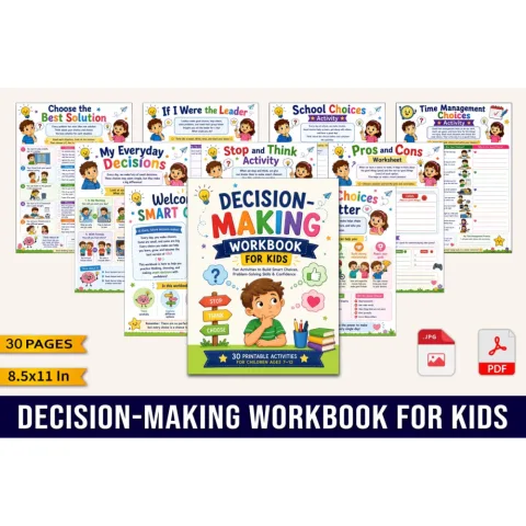 Decision Making For Kids Workbook