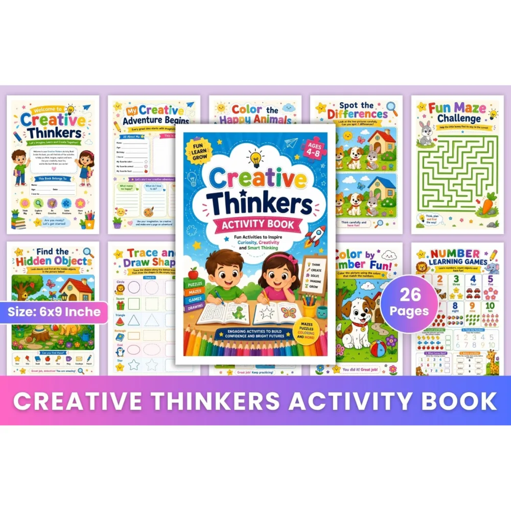 Creative Thinkers Activity Book