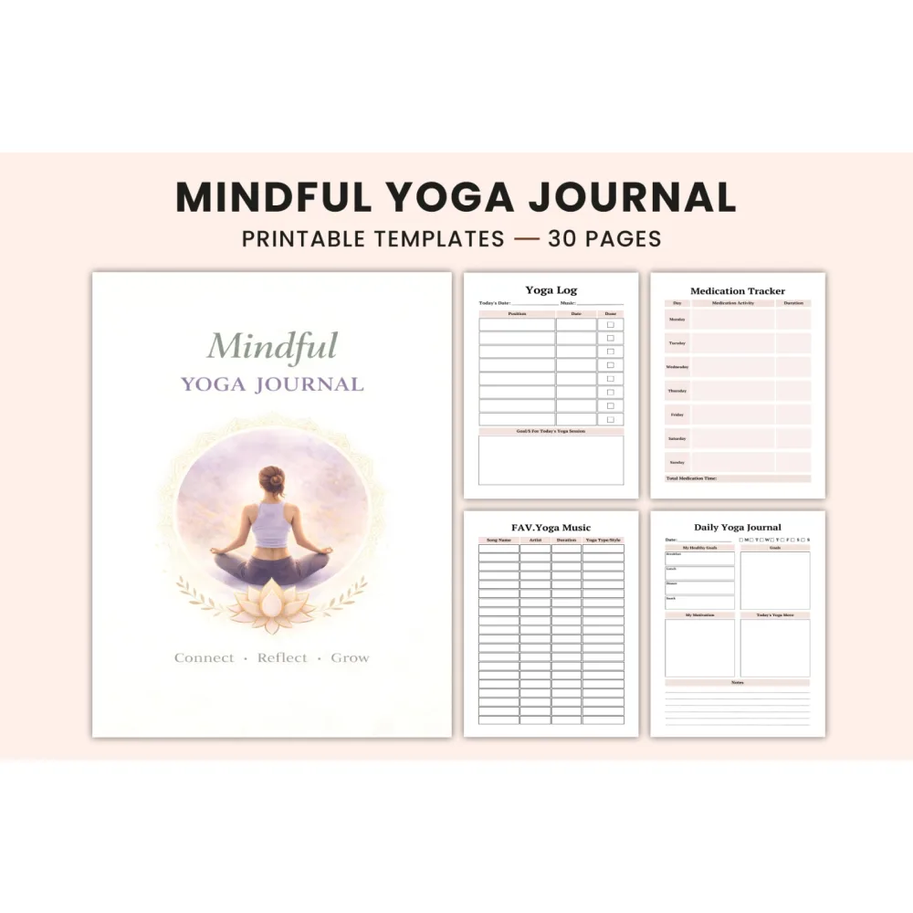 Mindful Yoga Journal