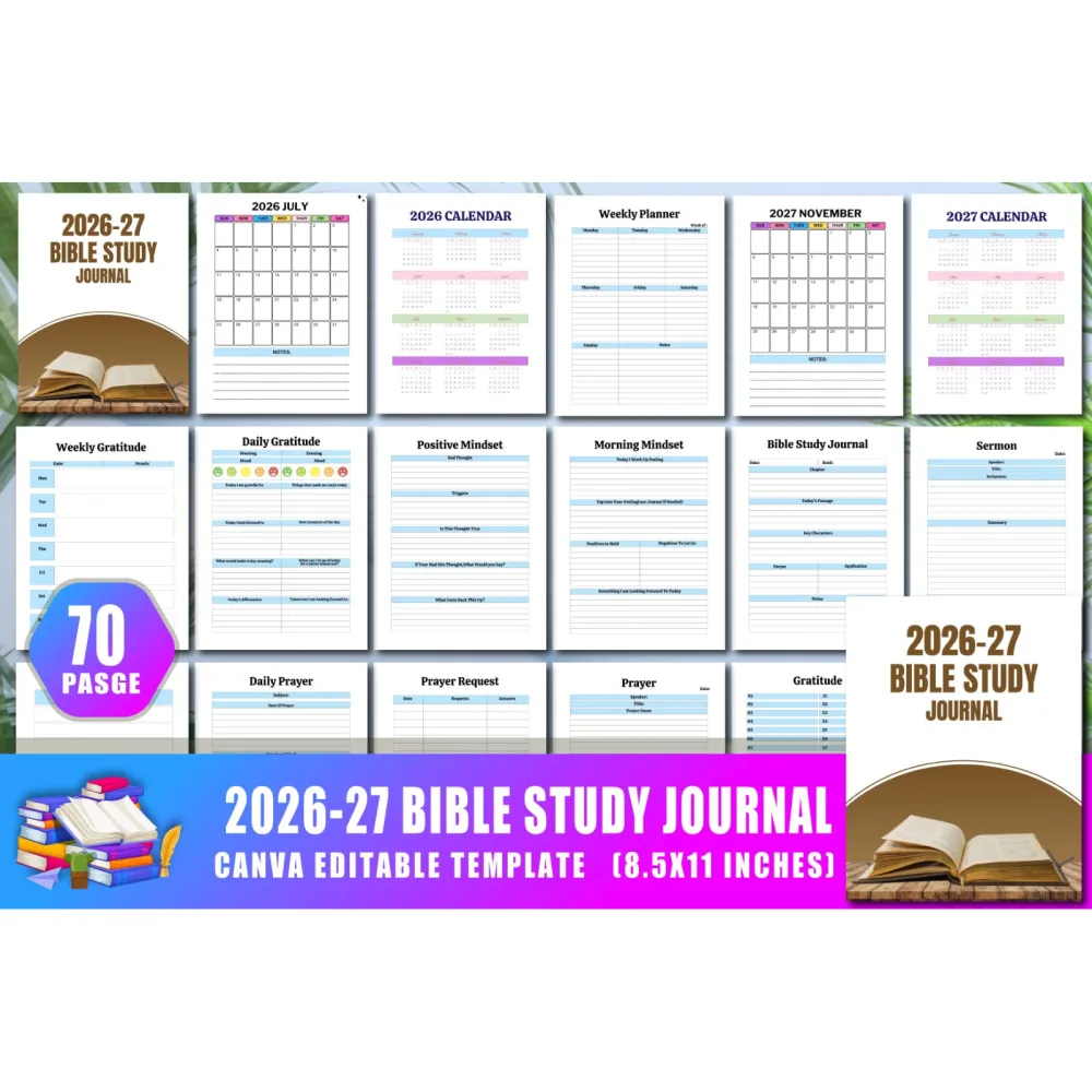 Bible Study Journal