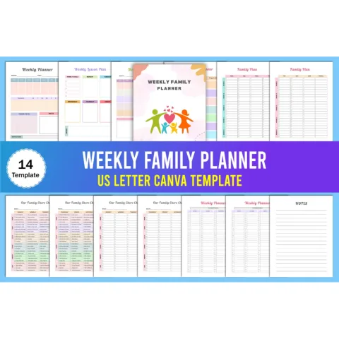 Weekly Family Planner