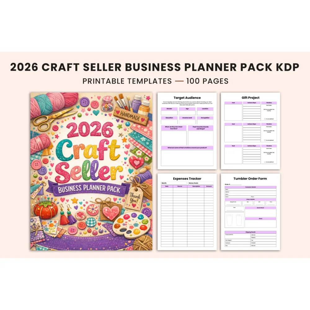 Craft Seller Business Planner