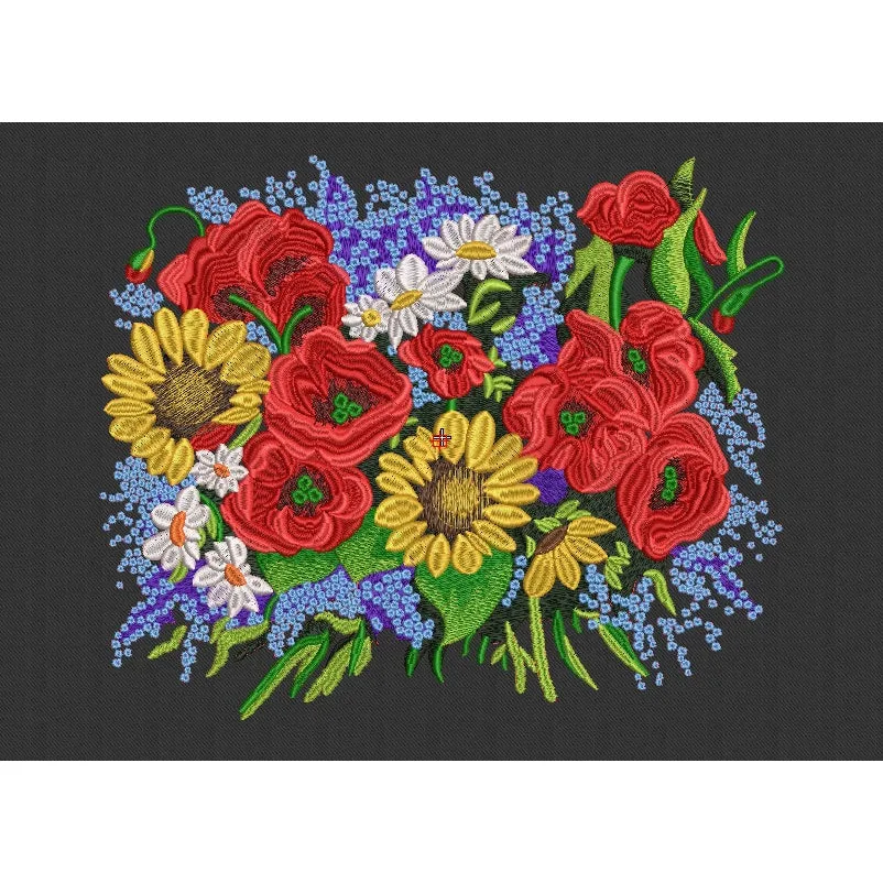 Flower Embroidery Design