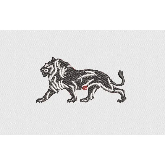 Tiger Embroidery Design