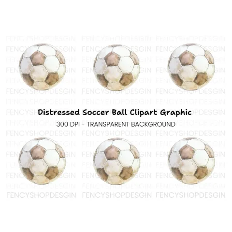Soccer Ball Clipart Bundle