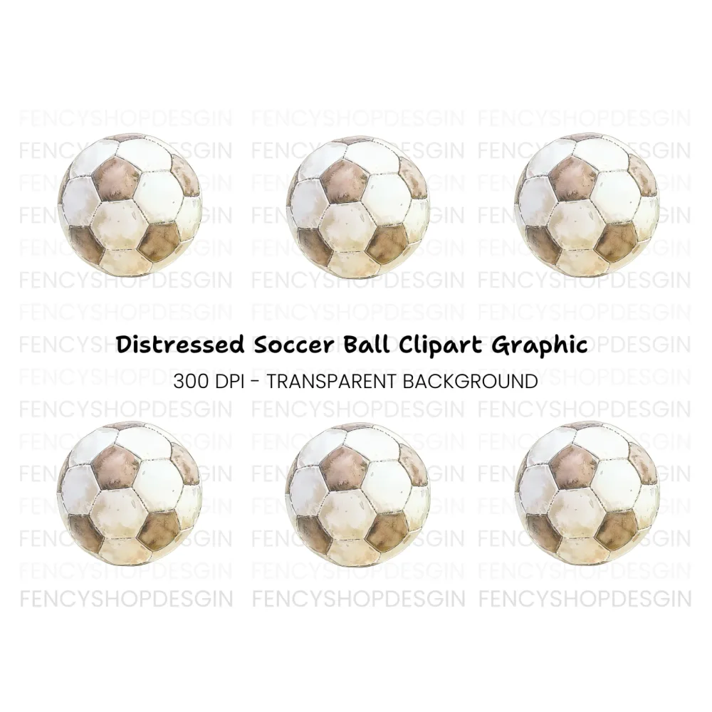 Soccer Ball Clipart Bundle