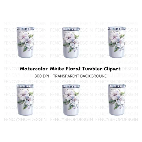 Apple Blossom Travel Clipart Bundle