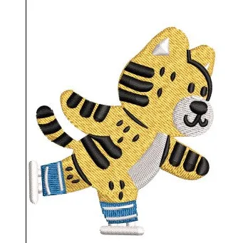 Cartoon Embroidery Design