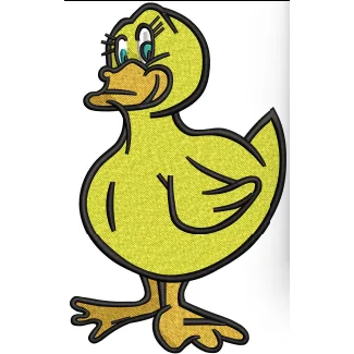 Duck Baby Embroidery Design