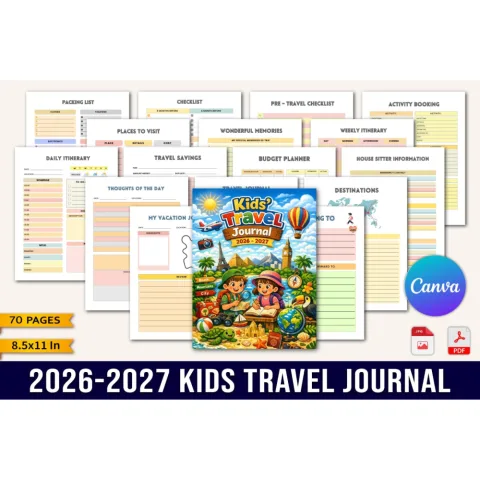Kids Travel Journal