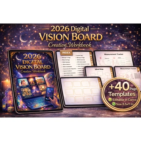Vision Board Creation Book