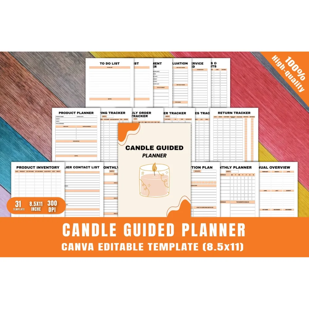 Candle Guided Planner