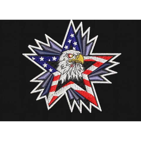 Eagle Embroidery Design