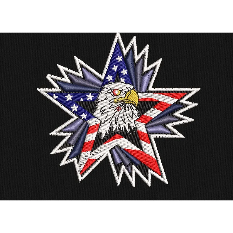Eagle Embroidery Design