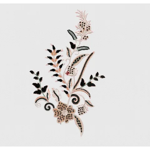 Flower Embroidery Design