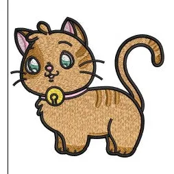 Cat Embroidery Design