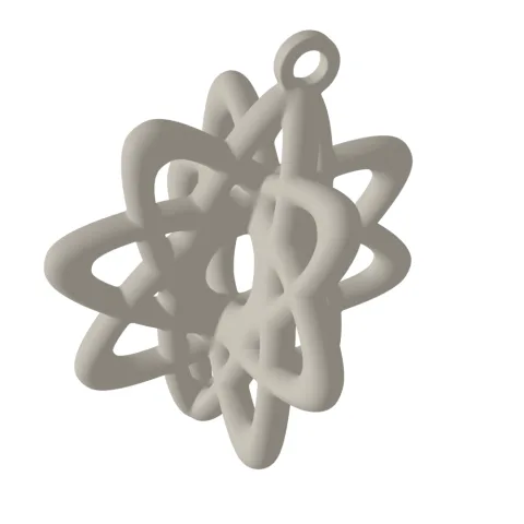 Ornament Topper 3D Print STL File