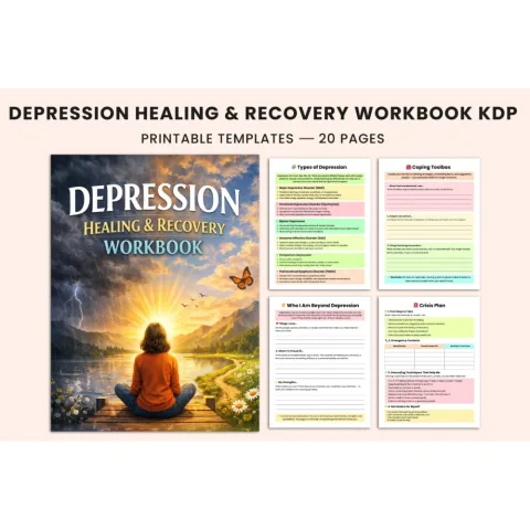 Depression Healing and Recovery Workbook