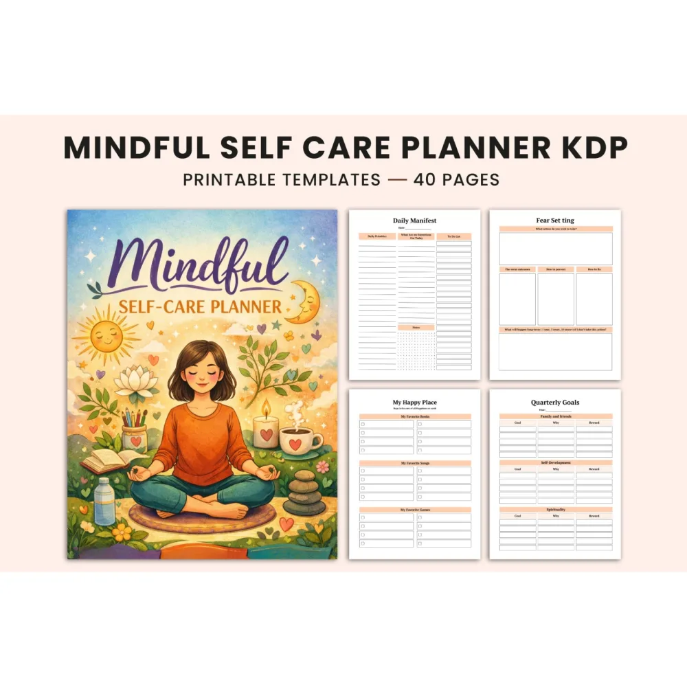 Mindful Self-Care Planner