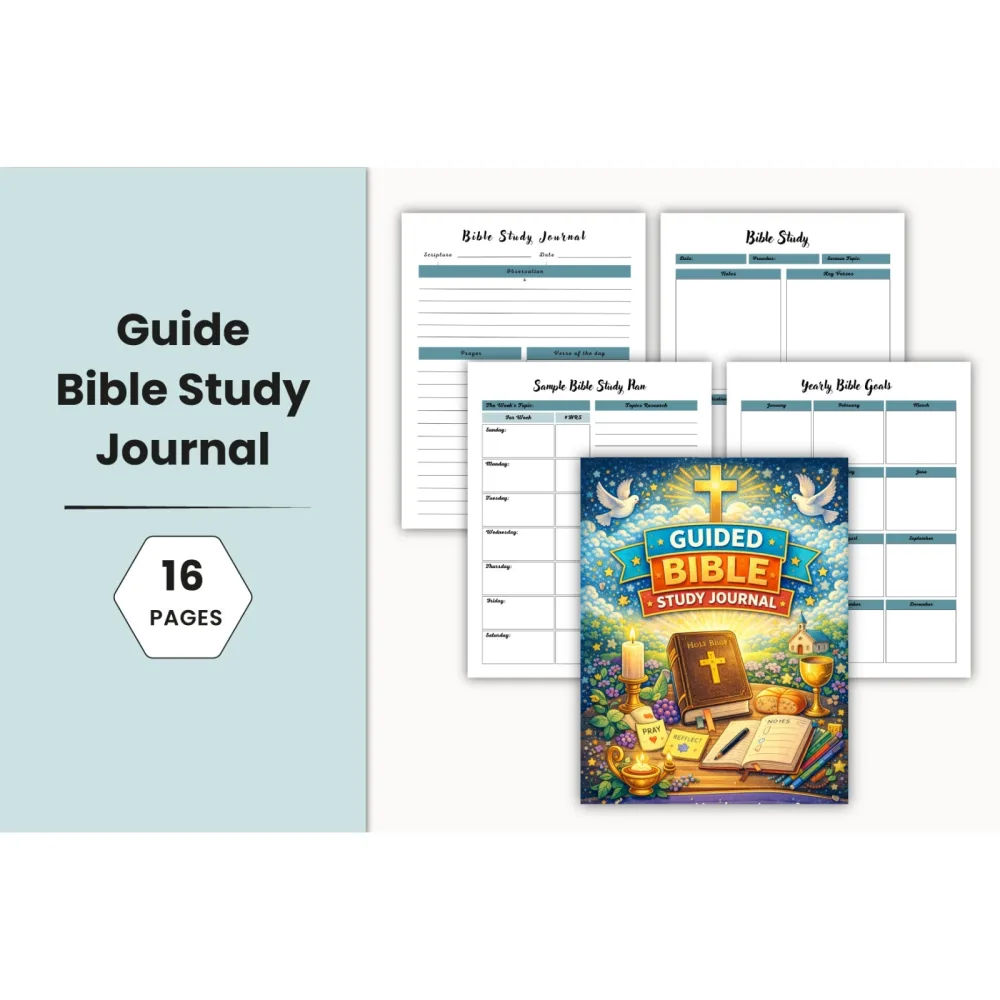 Guided Bible Study Journal