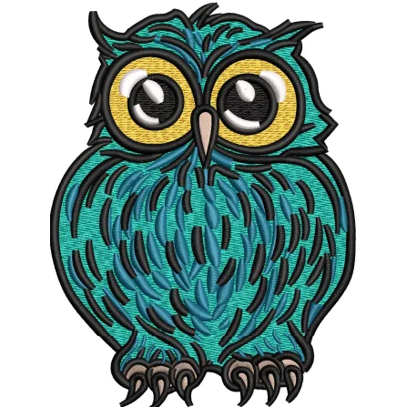 Owl Embroidery Design