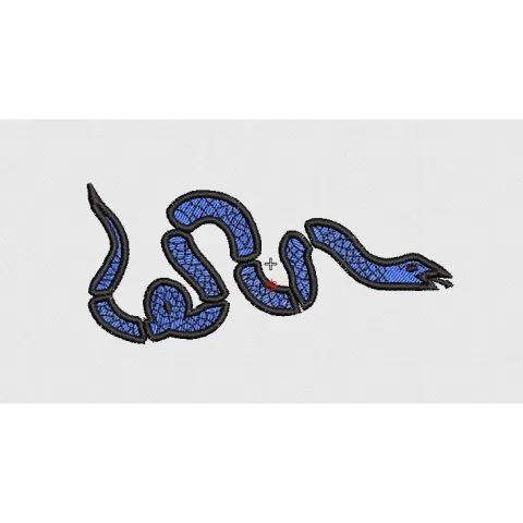 Snake Embroidery Design