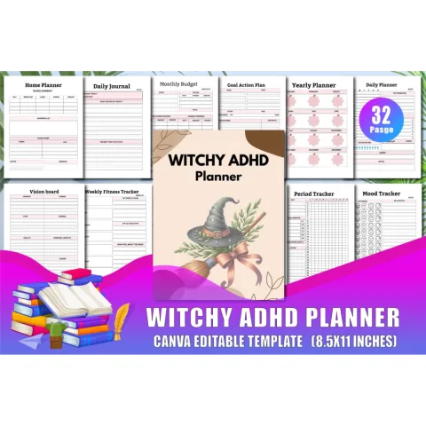 Witchy ADHD Planner