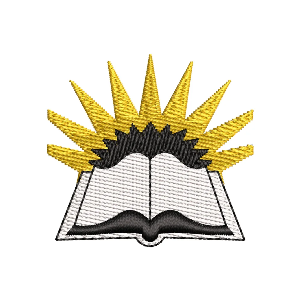 Book of Shine Embroidery Design