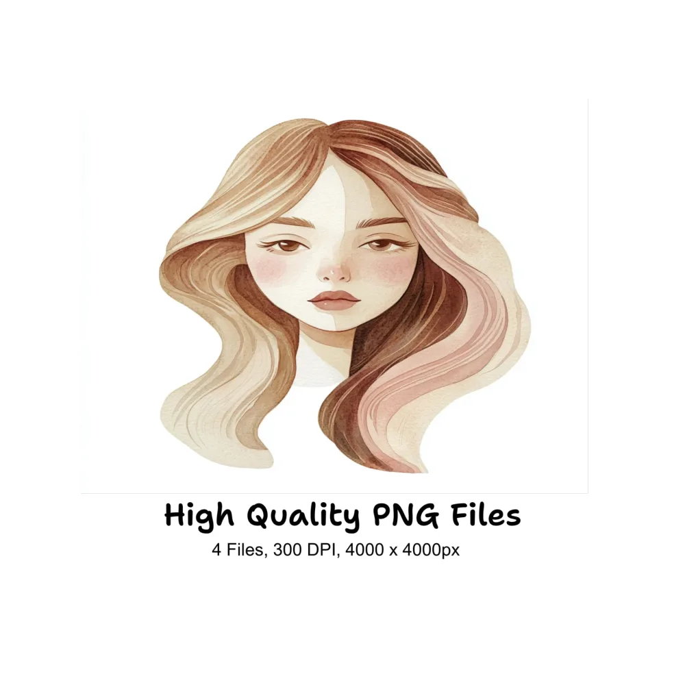 Girls Clipart Bundle