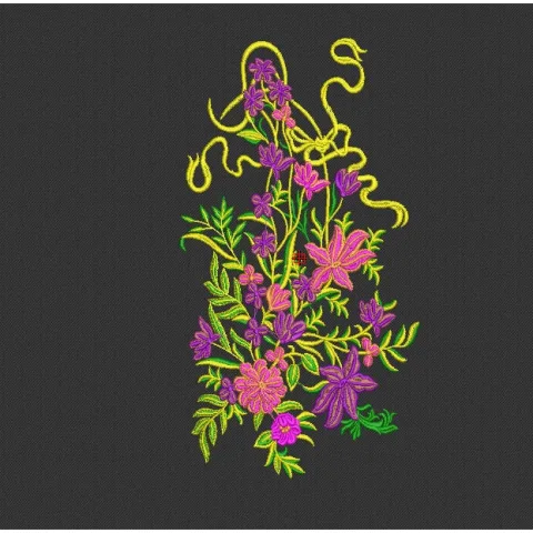 Flower Embroidery Design