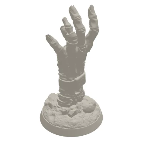 Zombie Hand 3D Print STL File